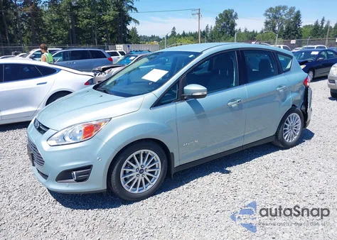 2013 Ford C-Max Hybrid Sel from USA, damaged, VIN 1FADP5BU2DL553477